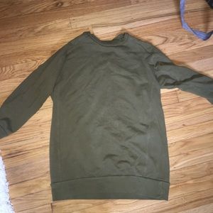 Zara Green Crewneck
